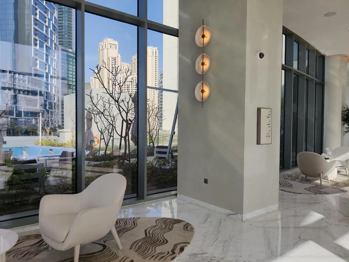 Higuests - Waterfront Luxe Apt With Bluewaters Island Views Dubai Apartamento